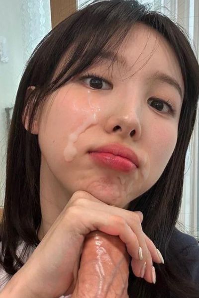 Nayeon - cum on face