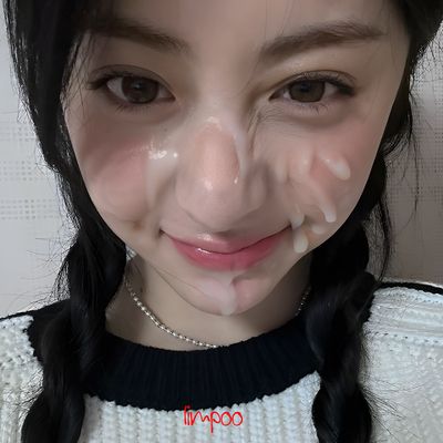 Yunjin - cum on face