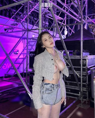 ChaeYeon - shows boobs