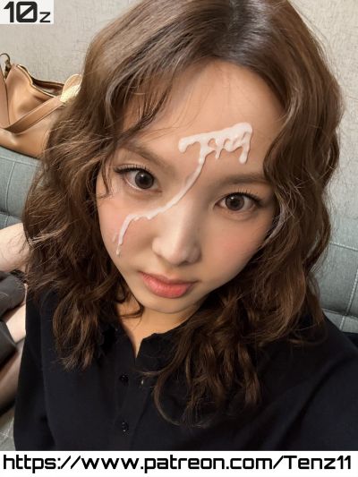 Nayeon - cum on face
