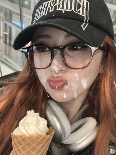 Yunjin - cum on face