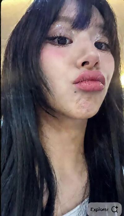 Chaeyoung - cum on face