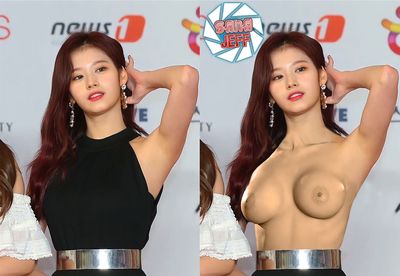 Sana - shows tits