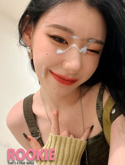 Chaeryeong - cum on face